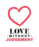 Love Without Judgement Adult T-Shirt