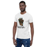 Christmas Memories... Hanging Lights!  Short-Sleeve Unisex T-Shirt