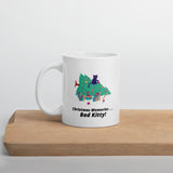 Bad Kitty Christmas Mug