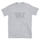 Saved By Grace - Heavier Cotton - Short-Sleeve Unisex T-Shirt