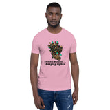 Christmas Memories... Hanging Lights!  Short-Sleeve Unisex T-Shirt
