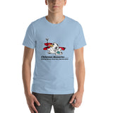 Making Smores.  Good idea, Bad execution.  Short-Sleeve Unisex T-Shirt