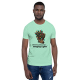 Christmas Memories... Hanging Lights!  Short-Sleeve Unisex T-Shirt