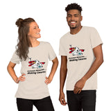 Christmas Memories... Making Smores. Short-Sleeve Unisex T-Shirt