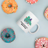 Bad Kitty Christmas Mug