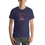 Love Without Borders Adult T-Shirt