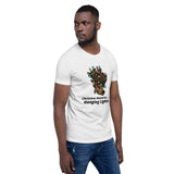 Christmas Memories... Hanging Lights!  Short-Sleeve Unisex T-Shirt