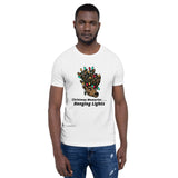 Christmas Memories... Hanging Lights!  Short-Sleeve Unisex T-Shirt