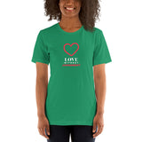 Love Without Judgement Adult T-Shirt