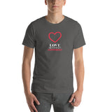 Love Without Judgement Adult T-Shirt