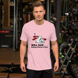 Who Said Making Smores is Easy! Short-Sleeve Unisex T-Shirt