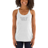 Saved By Grace - Women's Racerback Tank
