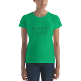 Saved By Grace - Women's short sleeve t-shirt