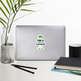 Life is elF'in Fantastic Bubble-free stickers