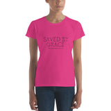 Saved By Grace - Women's short sleeve t-shirt