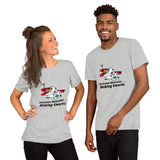 Christmas Memories... Making Smores. Short-Sleeve Unisex T-Shirt