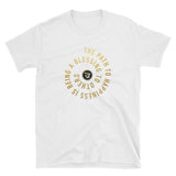 Be a Blessing to others (GOLD) - Heavier Cotton - Short-Sleeve Unisex T-Shirt