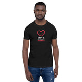 Love Without Regrets Adult T-Shirt