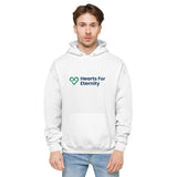 Hearts for Eternity Unisex fleece hoodie