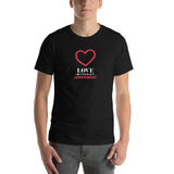 Love Without Judgement Adult T-Shirt