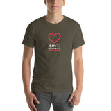 Love Without Borders Adult T-Shirt