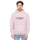 Hearts for Eternity Unisex fleece hoodie